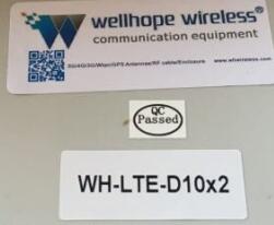 2019-9-29 WH-LTE-D10X2 4G Lora panel antena pada kapal