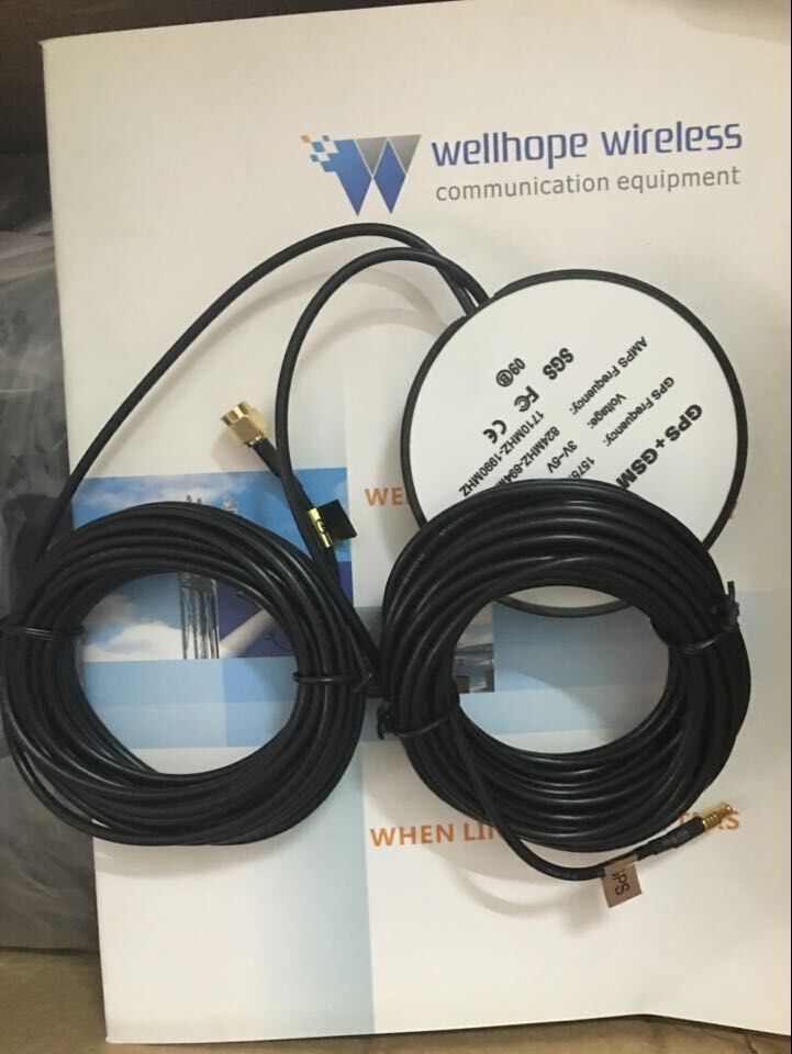 2017/6/26 gps wayarles wellhope dan antena GSM UHF WH-DB-KH WH-GPS-D