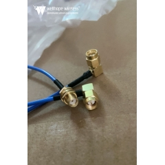 SMA Male to Sma Female RF Cable RG405 Panjang 7cm untuk dijual